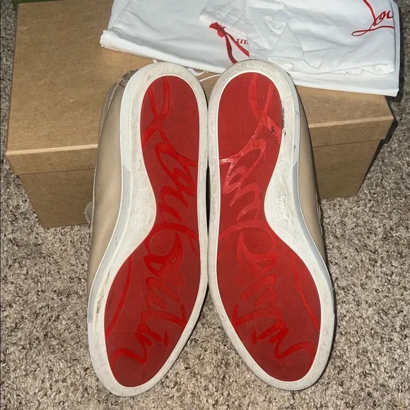 Christian Louboutin Varsiboat Leather Loafer